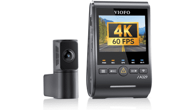 VIOFO A329S 4K Dual Dash Cam