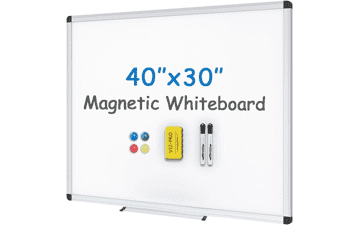 VIZ-PRO Magnetic Whiteboard 40x30"
