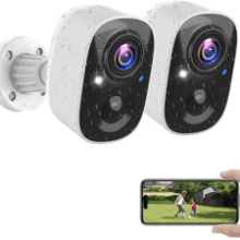 Vicohome 2K Wireless Outdoor Security Cameras