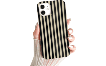 Yeddabox iPhone 11 Striped TPU Case