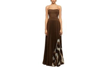 AMUR Women's Sue Pleated Gown