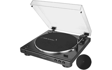 Audio-Technica AT-LP60XBT-BK Bluetooth Turntable Bundle