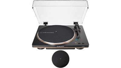 Audio-Technica AT-LP70X-BZ Automatic Belt-Drive Turntable Bundle