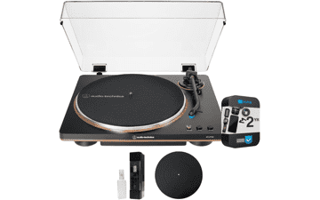 Audio-Technica AT-LP70X-BZ Automatic Belt-Drive Turntable Bundle