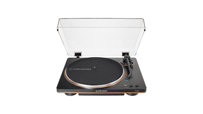 Audio-Technica AT-LP70X-BZ Automatic Belt-Drive Turntable Bundle