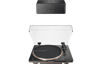 Audio-Technica AT-LP70XBTBZP2 Turntable Speaker Pack (Bronze)