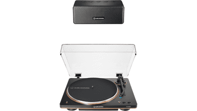 Audio-Technica AT-LP70XBTBZP2 Turntable Speaker Pack (Bronze)