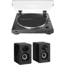 Audio-Technica AT‑LP60X Belt‑Drive Turntable Bundle