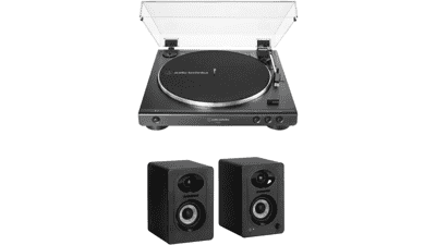 Audio-Technica AT‑LP60X Belt‑Drive Turntable Bundle