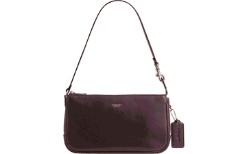Coach Women's Natural Grain Leather Plaza Bag