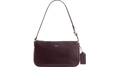 Coach Women's Natural Grain Leather Plaza Bag