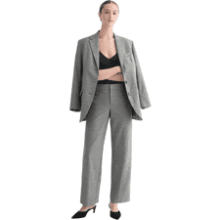 Everlane Women's Straight-Leg Tailor Twill Dress Pant