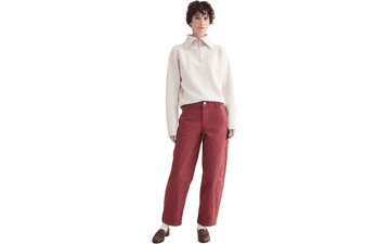 Everlane Women's Twisted Seam Barrel Pant