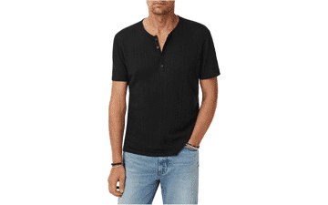 John Varvatos Ciel Henley Shirt