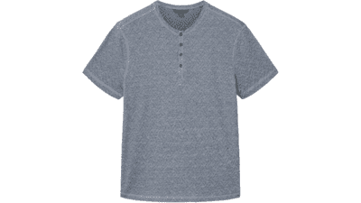 John Varvatos Men's Elm Henley Shirt