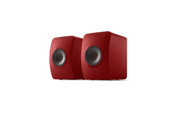 KEF LS50 Wireless II Pair Crimson Red