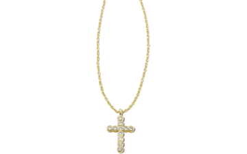 Kendra Scott Cross Crystal Pendant Necklace