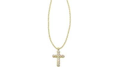 Kendra Scott Cross Crystal Pendant Necklace