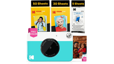 Kodak Printomatic 5MP Instant Camera – 75 Sheets Bundle