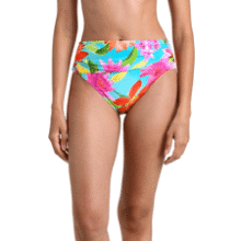 La Blanca Women's Mid-Waist Swimsuit Bottom