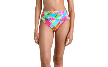La Blanca Women's Mid-Waist Swimsuit Bottom