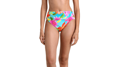 La Blanca Women's Mid-Waist Swimsuit Bottom