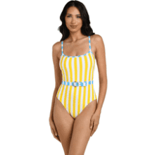 La Blanca Women's One-Piece Tummy Control Swimsuit