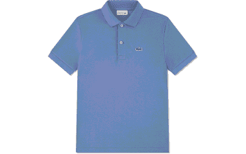 Lacoste Classic Pique Polo – Dusty Blue, Size S