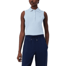 Lacoste Women's Slim Fit L.12.d Sleeveless Polo Shirt