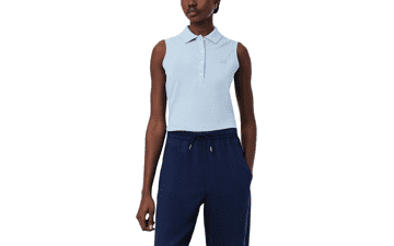 Lacoste Women's Slim Fit L.12.d Sleeveless Polo Shirt