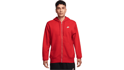 Nike Men's Club Full-Zip Fleece Hoodie