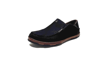 OluKai Moloa Leather Loafers – Slip‑On Men’s Casual Shoes