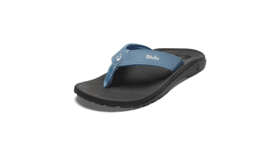 OluKai Ohana Men's Water-Resistant Flip Flops with Arch Support