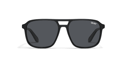 QUAY On the Fly Polarized Aviator Sunglasses