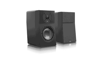 SVS Ultra Evolution Nano Bookshelf Speakers – Pair, Black Oak