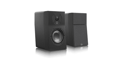 SVS Ultra Evolution Nano Bookshelf Speakers – Pair, Black Oak