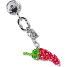 Sonix Phone Charm Hook with Adhesive & Carabiner