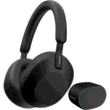 Sony WH-1000XM5 Noise Cancelling Headphones (Black, 2 Pack)