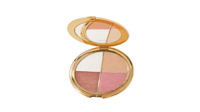 Tarte Glow Wardrobe Palette – Highlighter, Blush, Bronze & Eyeshadow (Vegan, Cruelty‑Free)