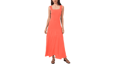 Vince Camuto Women's Square Neck Maxi Dress