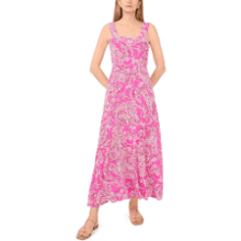 Vince Camuto Women's Square Neck Maxi Dress