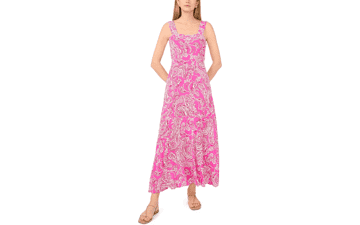 Vince Camuto Women's Square Neck Maxi Dress