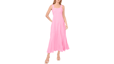 Vince Camuto Women's Square Neck Maxi Dress