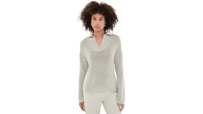 Vince Women's Cotton Cord Polo