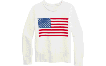 Vineyard Vines Girls' Katie Cotton Rollneck Sweater