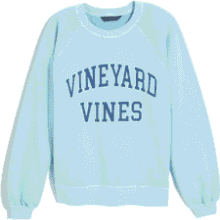 Vineyard Vines Women's Surf Terry Crewneck