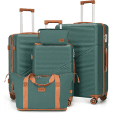 5-Piece Hardshell Luggage Set with TSA Lock & Spinner Wheels