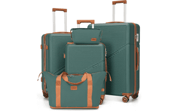 5-Piece Hardshell Luggage Set with TSA Lock & Spinner Wheels