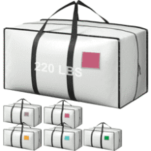 6 Pack Heavy Duty Moving Bags 93L