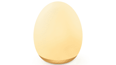 7-Color Egg Night Light for Kids – Rechargeable, Touch Dimming
